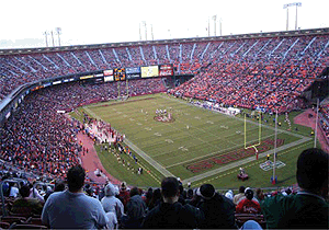 Candlestick Football Seating Chart