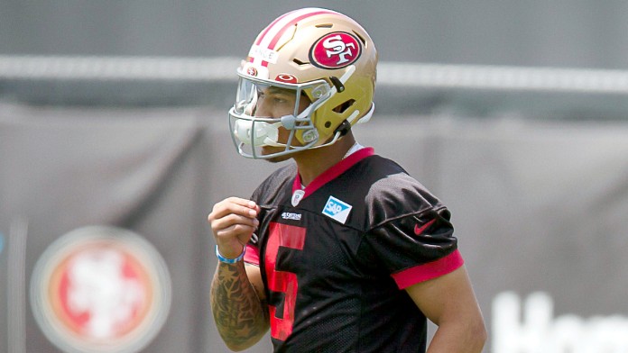 Maybe you would like to learn more about one of these? Trey Lance 49Ers Uniform . Watch Trey Lance Getting More Work In During 49ers Offseason Break 49ers Webzone