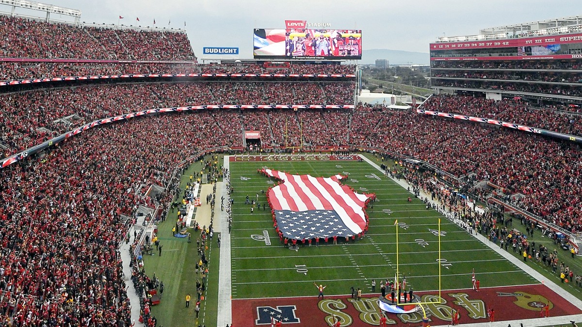 49ersPackers NFC Championship Game sets attendance record for Levi's