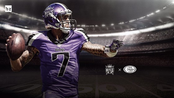 San Francisco 49ers and Sacramento Kings jersey mashup